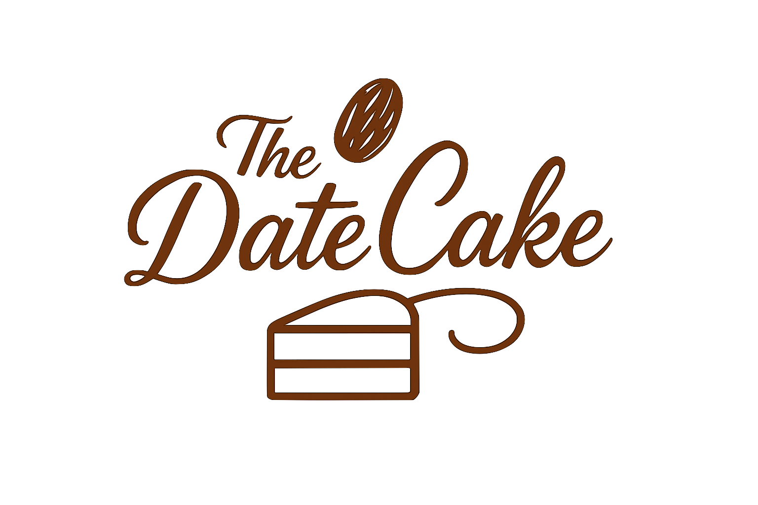 The Date Cake Logo